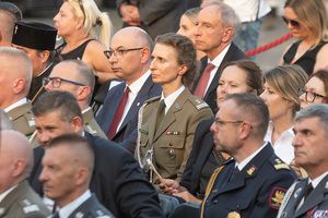 Uroczystość na Pl. Kasińskich. Uroczystość na Pl. Kasińskich.