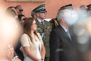 Wręczenie sztandaru 18. Stołecznej Brygadzie Obrony Terytorialnej. Wręczenie sztandaru 18. Stołecznej Brygadzie Obrony Terytorialnej.