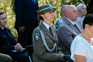 Uroczystość przy pomniku w Baraku. Uroczystość przy pomniku w Baraku.