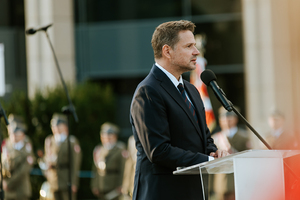 Uroczystość pod Pomnikiem Poległym i Pomordowanym na Wschodzie. Uroczystość pod Pomnikiem Poległym i Pomordowanym na Wschodzie.