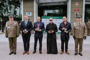 Uroczystość nadania imienia Placówce SG w Bydgoszczy. Uroczystość nadania imienia Placówce SG w Bydgoszczy.