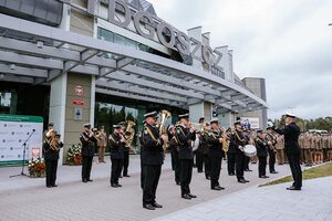 Uroczystość nadania imienia Placówce SG w Bydgoszczy. Uroczystość nadania imienia Placówce SG w Bydgoszczy.
